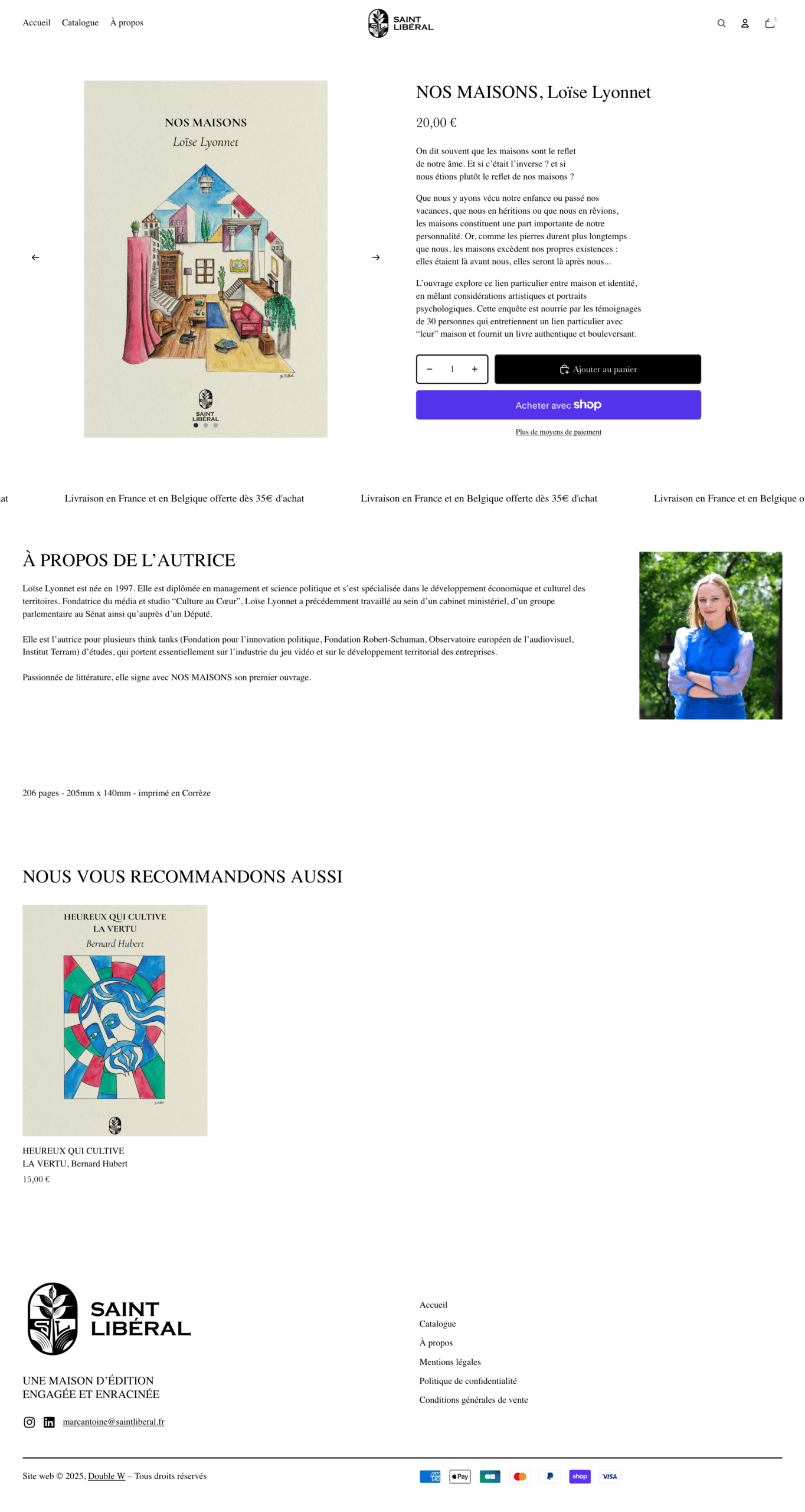 Fiche livre et auteur