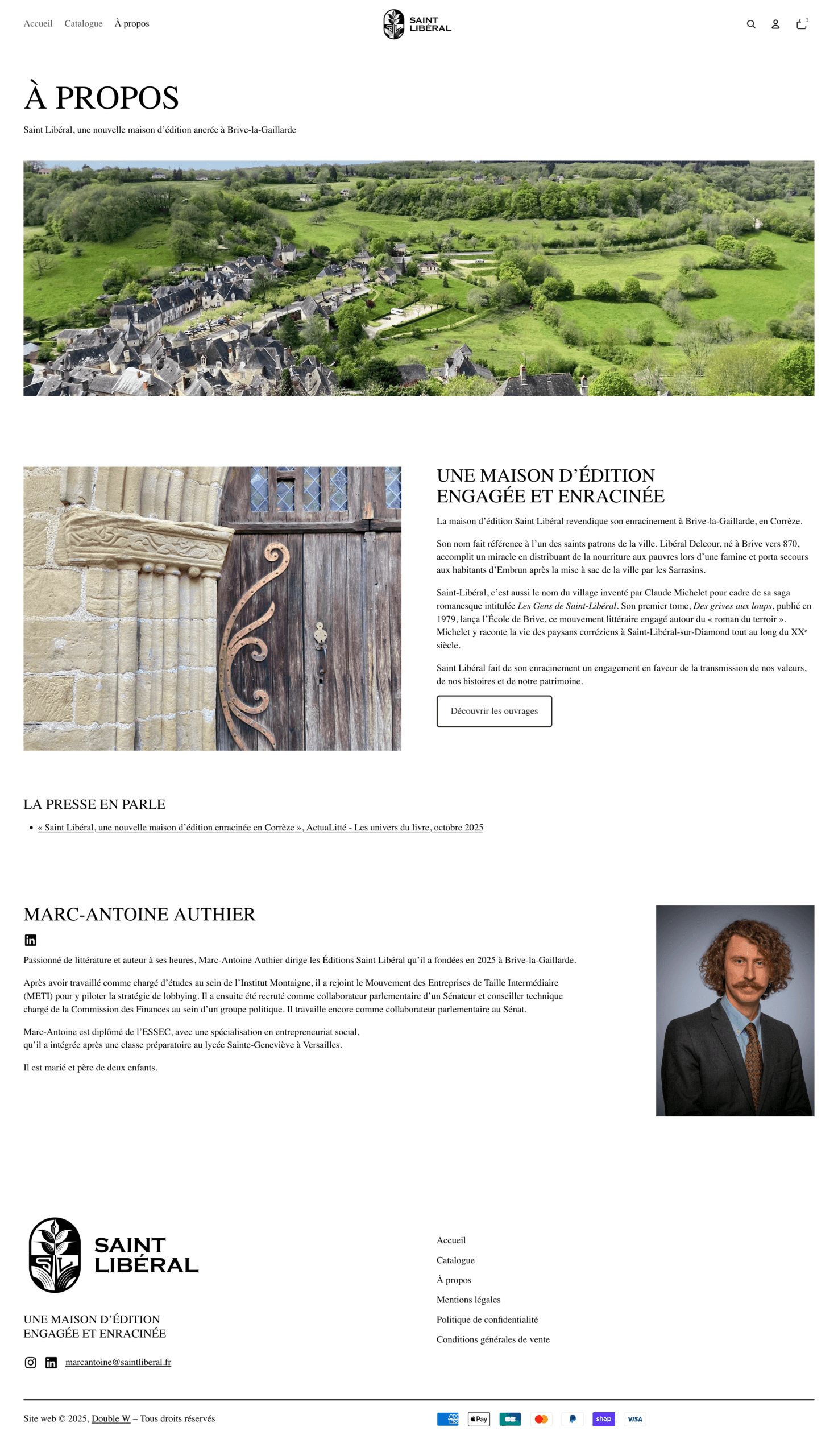 À propos de la maison d'édition